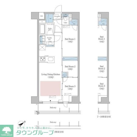 アーバネックス早稲田の物件間取画像